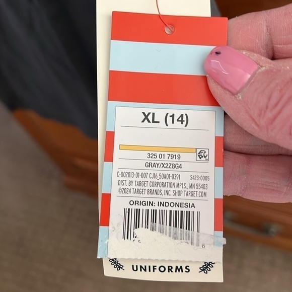 NWT Cat & Jack Girl’s Charcoal Gray Tunic Size 14 - Picture 2 of 6